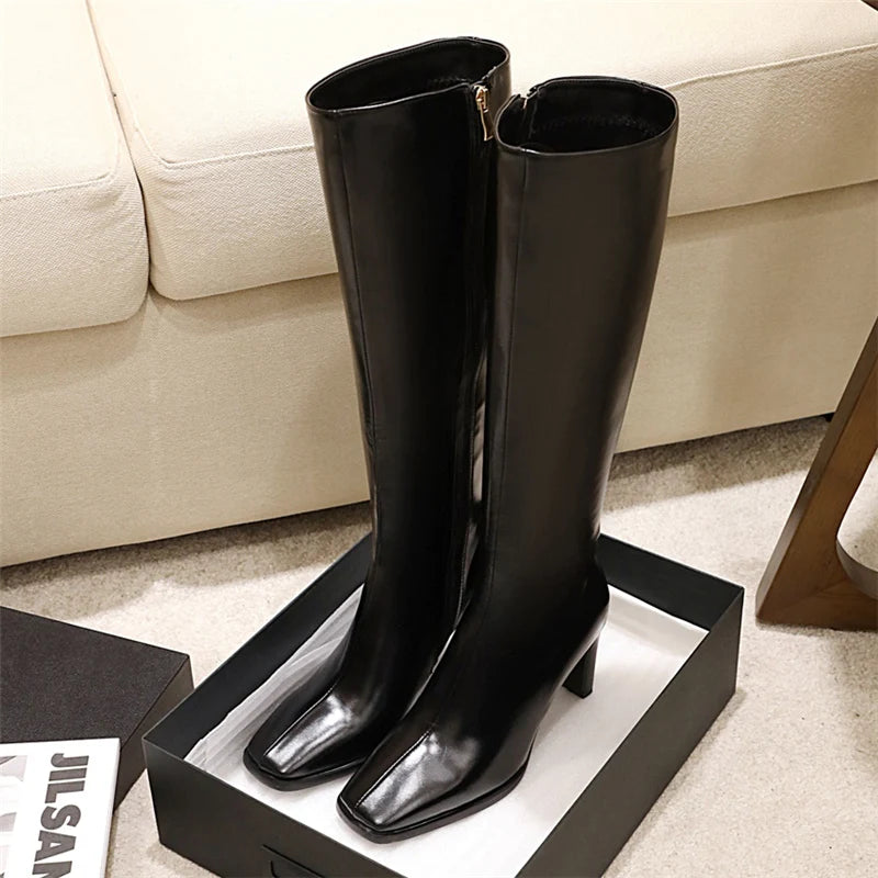 Trendy Fashionable Elegant Comfortable Chic Modern Stylish Knee High Boots