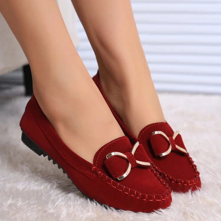 Elegant Butterfly-Knot Comfortable Casual Soft Classic Office Flats Loafers