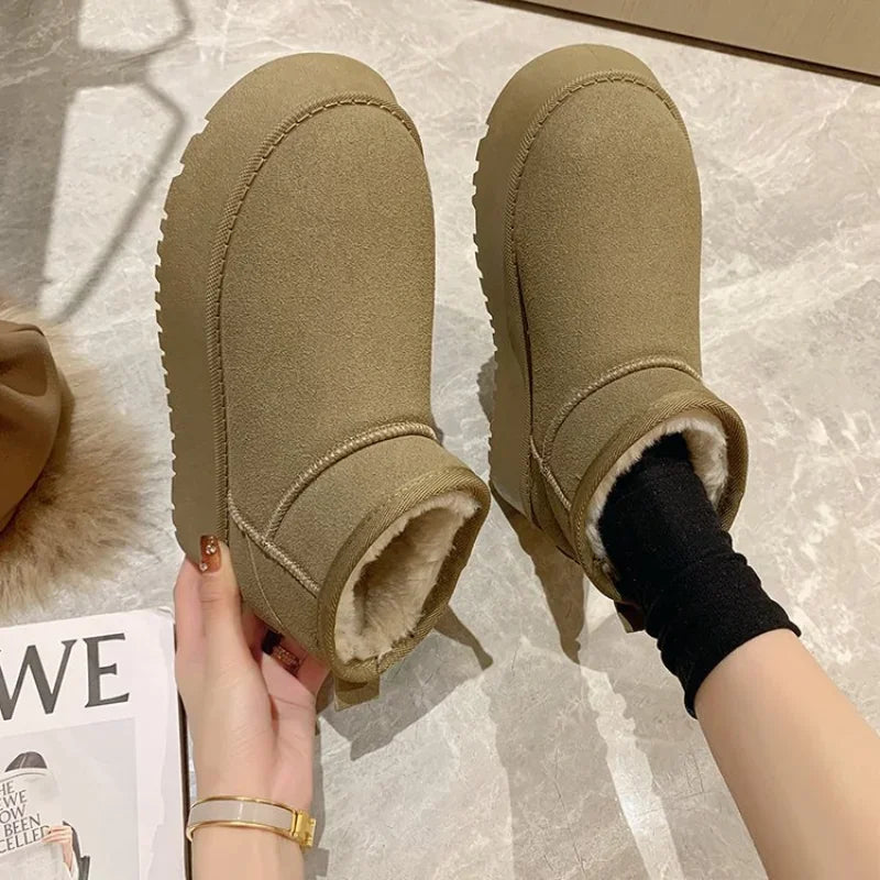 Classic Thickened Warm Cozy Comfortable Stylish Casual Snow Boot