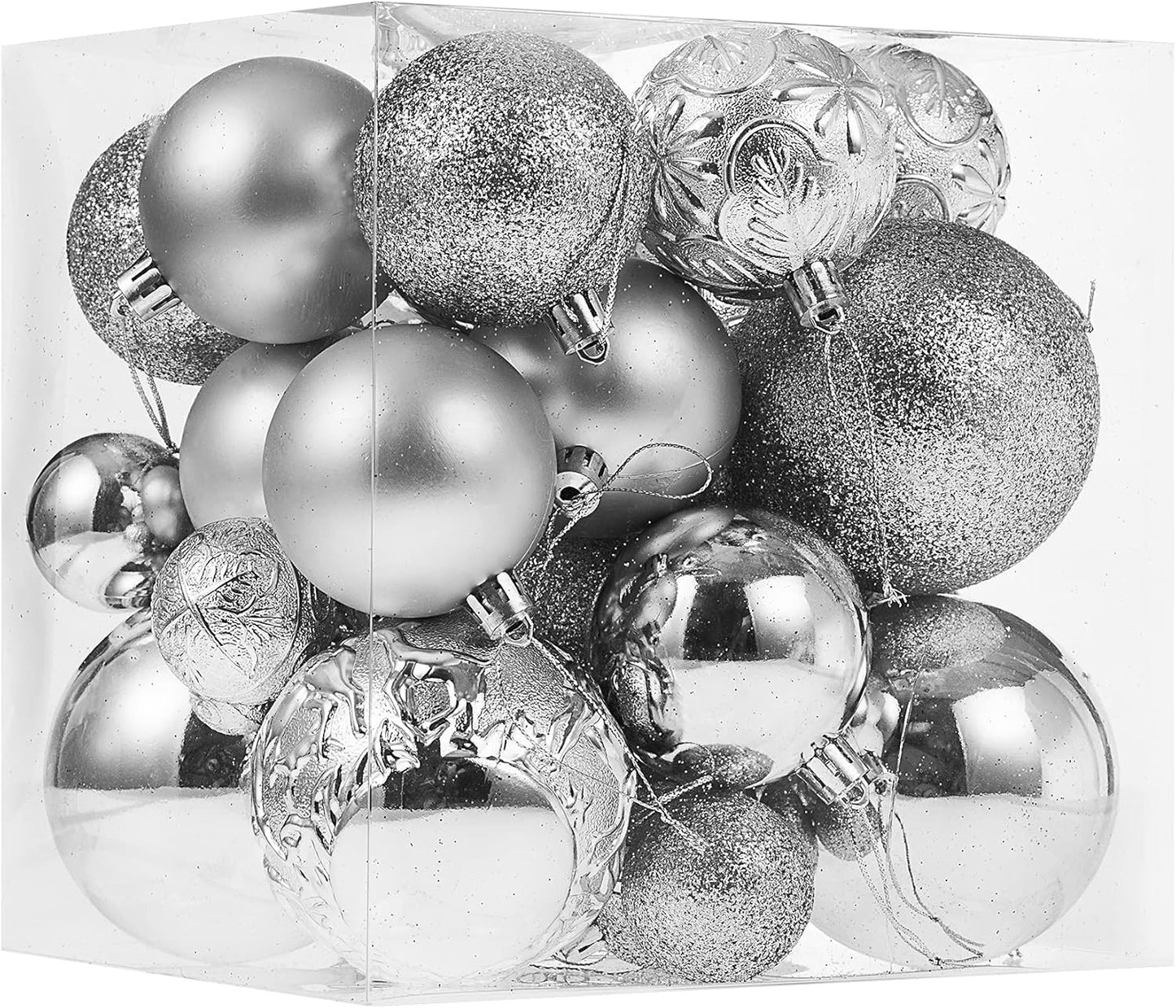 Shatterproof Gold Christmas Ball Ornaments for Xmas Trees