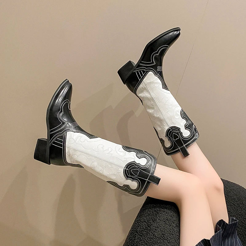 Trendy Elegant Stylish Comfortable Fashionable Chic Pointed Toe Knee High Boots