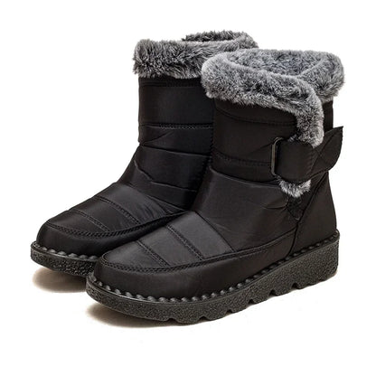 Snow Plush Platform Flat Keep Warm Casual Plus Size Snow Boot