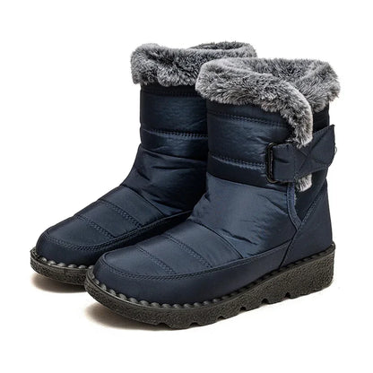 Boots Women Snow Plush Shoes Woman Platform Women's Boots Flat Keep Warm Women Shoes Casual Plus Size Winter Boots Botas Mujer