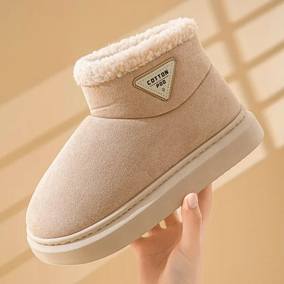 Fur Fluffy Cozy Soft Plush Fuzzy Casual Snow Boot