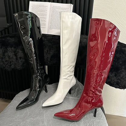 Fashionable Elegant Stylish Chic Comfortable Modern Trendy Knee High Boots