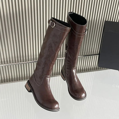 Stylish Fashionable Unique Pointed Toe Comfortable Knee High Boots