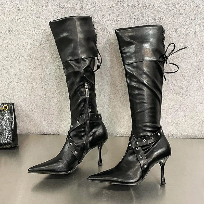 Trendy Fashionable Elegant Comfortable Chic Modern Stylish Knee High Boots