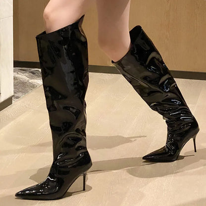 Fashionable Stylish Comfortable Chic Elegant Unique Modern Knee High Boots