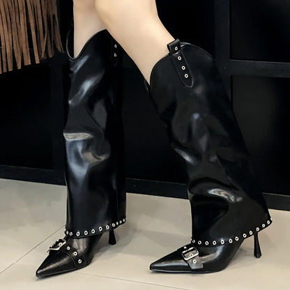 Elegant Chic Stylish Comfortable Warm Fashionable Unique Knee High Boots