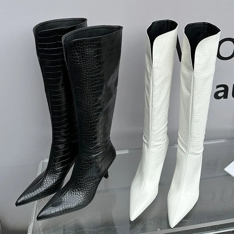 Chic Trendy Comfortable Slip-On Elegant Knee High Boots