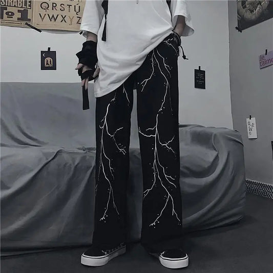 Streetwear Wide Leg Harajuku High Waist Women Oversized Loose Pant