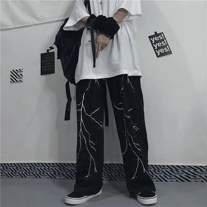 Streetwear Wide Leg Harajuku High Waist Women Oversized Loose Pant