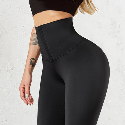 High Waist Fitness Sexy Slim Push Up Sports Black Leggings