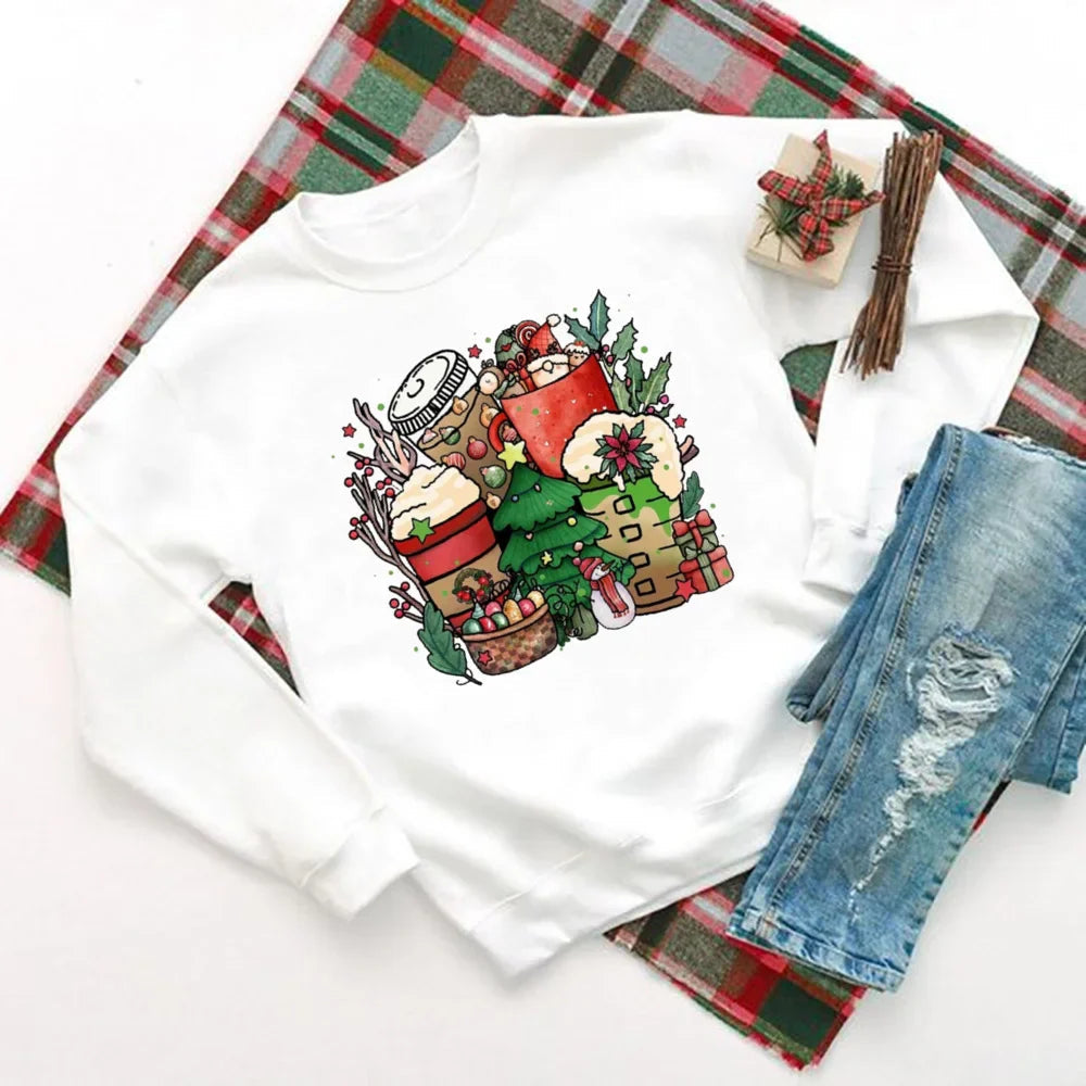 Hot Cocoa Chocolates Cake Christmas Hoodie