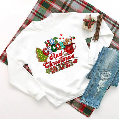 Hot Cocoa Chocolates Cake Christmas Hoodie