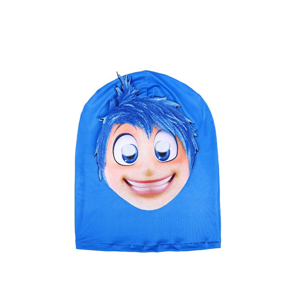 Inside Out 2 Cosplay Cartoon Joy Disgust Anger Sadness Halloween Party Kid Costume