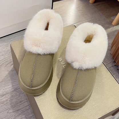 New Warm Casual Short Plush Fur Ankle Sporty Comfortable Snow Boot