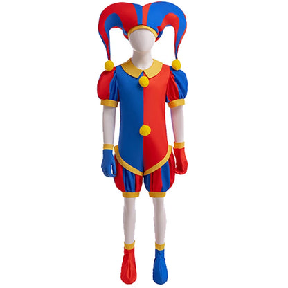 Digital Circus Pomni Cosplay Dress Kid Costumes