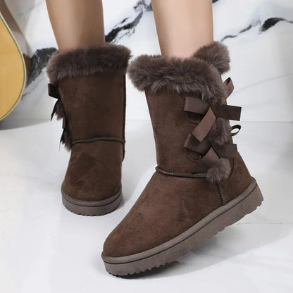 Low-top Warm Fur Non-slip Super Mini Short Casual Snow Boot