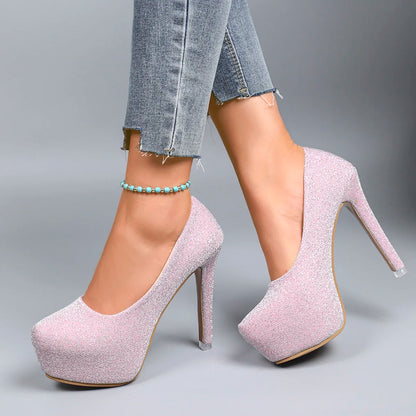 Sexy Casual Plus Size Platform Luxury Wedding Party High Heel