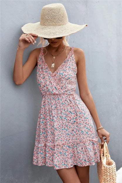 Floral Collar Lace Comfortable Casual LOOSE Midi Dresses